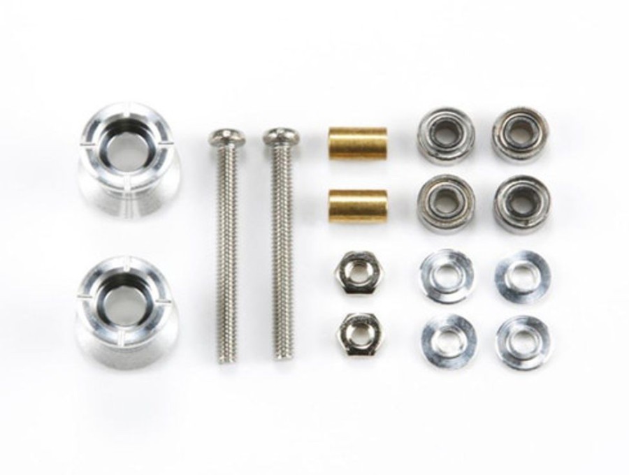 Parts Tamiya Tamiya - Jr Double Aluminum Rollers - 9-8Mm [15403]