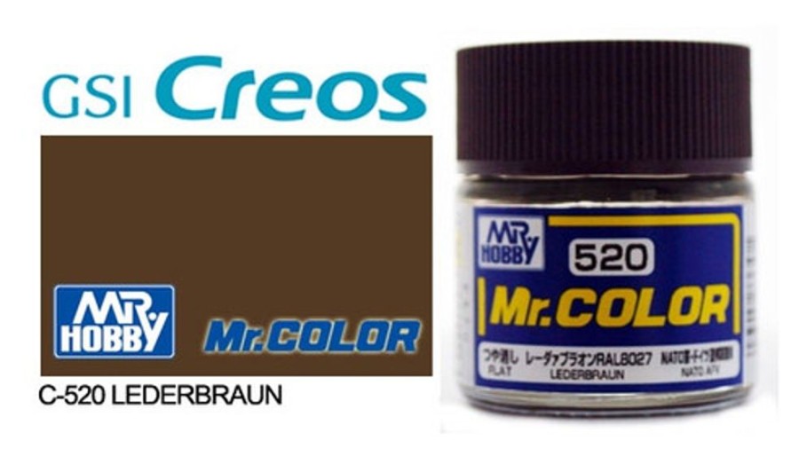 Mr. Hobby Paint | Accessories Mr Hobby Gunze - C520 Mr Color Lederbrun