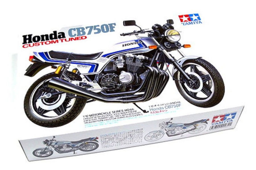 Bikes | Model & Die-Cast Tamiya Tamiya - 1/12 Honda Cb750F Custom Tuned Plastic Model Kit [14066]