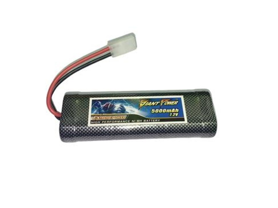 Ni-Mh / Ni-Cd Batteries | Batt/Charger Giant Power Giant Power 7.2V 5000Mah 10C Nimh Battery W/ Tamiya Plug