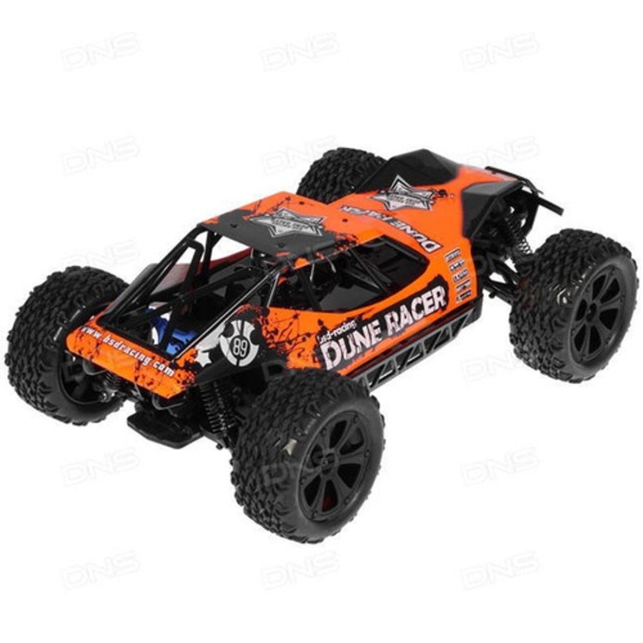 Off-Road | Cars/Tanks BSD Bsd Bs218T Dune Racer 1/10 4Wd Brushed Rtr Truggy Orange Colour W/ En20 Fast Charger