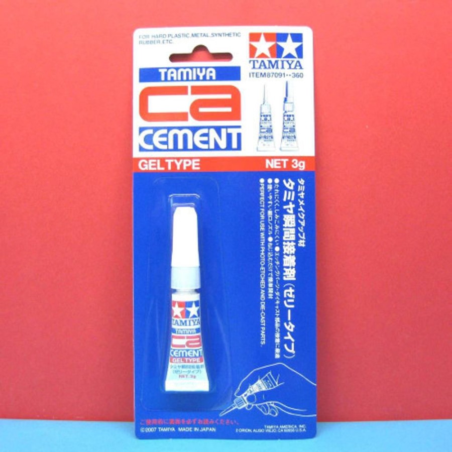 Glue | Accessories Tamiya Tamiya - Ca Cement (Gel Type) [87091]