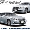 Cars | Model & Die-Cast Aoshima Aoshima 1/24 Toyota Gsr210/Aws210 Crown "Royal Saloon"