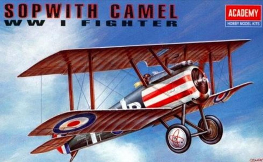 Aircraft | Model & Die-Cast Academy Academy 1/72 Sopwith Camel Wwi Raf Fighter Plastic Model Kit [12447]