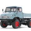 Cars/Tanks Tamiya Tamiya 47465- 1/10 R/C Mercedes-Benz Unimog 406 Series U900 (Blue-Gray Painted Body) (Cc-02) [Esc Included]