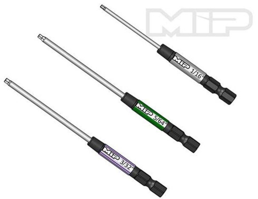 Mip Tools | Accessories MIP Mip Speed Tip Hex Driver Wrench Set, Sae Standard (3), 1/16", 5/64", & 3/32" #9511