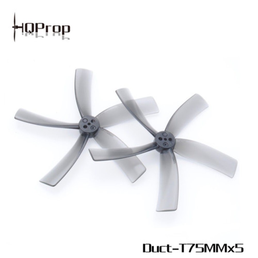 Propellers | Parts HQProp Hqprop Duct T75Mmx5 For Cinewhoop Grey (2Cw+2Ccw)