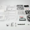 Crawler Accessories | Parts KillerBody Killerbody 1/10 Toyota Land Cruiser 70 Hard Body Kit ( Lc70)W/Pedal, Wheel Arches, Steel Mounting White (Diy)