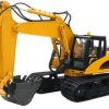 Cars/Tanks Huina Huina 1535-1 1/14 Electric Excavator With Gripper Bit Remote Control Engineering Vehicle Model