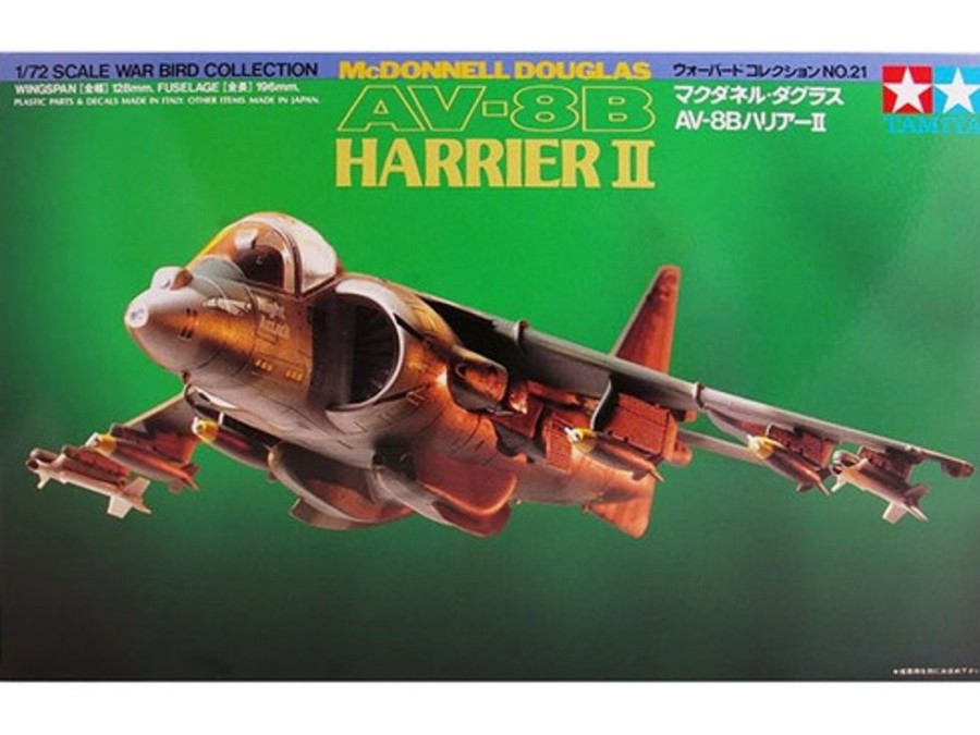 Aircraft | Model & Die-Cast Tamiya Tamiya - 1/72 Wb Av-8B Harrier Ii Plastic Model Kit [60721]