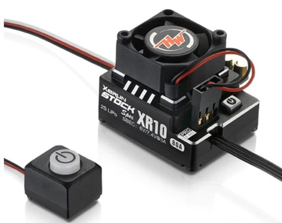 Surface | Electronics HobbyWing Hobbywing Xr10 Stock Spec Esc (80A)