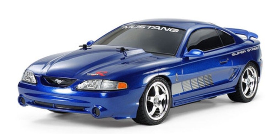 On Road | Cars/Tanks Tamiya Tamiya - 1/10 Ford Mustang Svt Cobra R (Tt-01E Chassis) [47430] W/ Beginner Ready To Run Combo