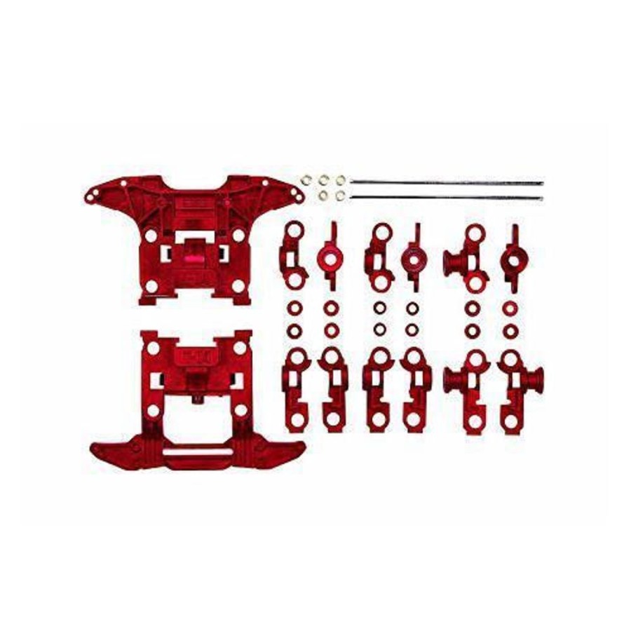 Parts Tamiya Tamiya - Jr Reinforced N-04/T-04 Units - Red [15411]