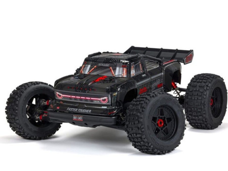 Cars/Tanks Arrma Arrma 1/5 Outcast V2 4X4 8S Blx Exb Brushless Stunt Truck Rtr, Black