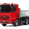 Cars/Tanks Tamiya Tamiya - 1/14 Mercedes-Benz Arocs 3348 6X4 Tipper (Red/Silver) Edition [56361]