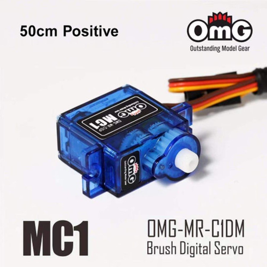 Servo For Plane | Electronics OMG Omg 9G Plastic Gear Micro Size Reverse Servo W/ 50Cm Servo Cable