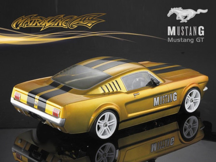 Rc Car Shell & Accessories | Parts Matrixline Ford 66 Mustang Gt Clear Body