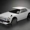 Rc Car Shell & Accessories | Parts KillerBody Killer Body 1/10 Nissan Skyline 2000 Turbo Gt-Es (C211) Finished Body White