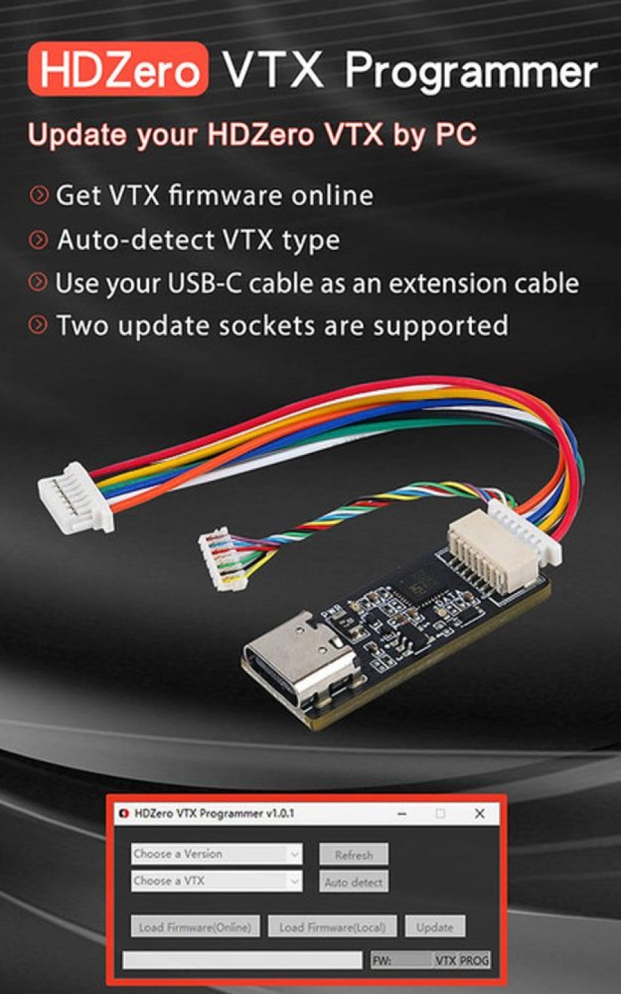 Hdzero | Electronics HDZero Hdzero Vtx Programmer