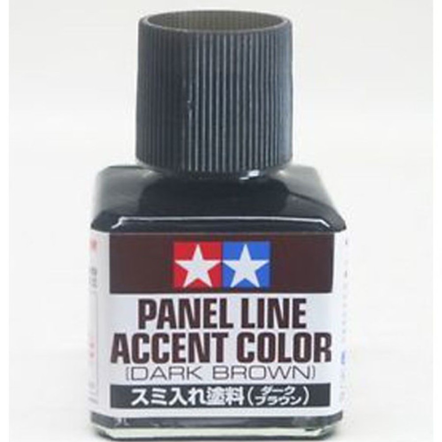 Thinner, Cleaner & Other | Accessories Tamiya Tamiya Panel Line Accent Color - Dark Brown [87140]