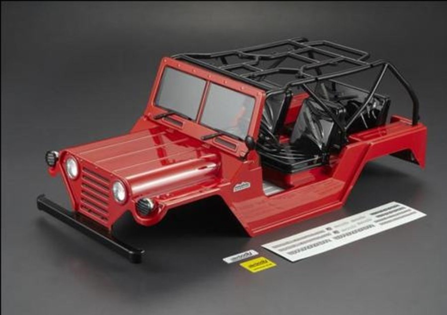 Rc Car Shell & Accessories | Parts KillerBody Killer Body 1/10 Scale Crawler Finished Body Warrior Red (Printed)