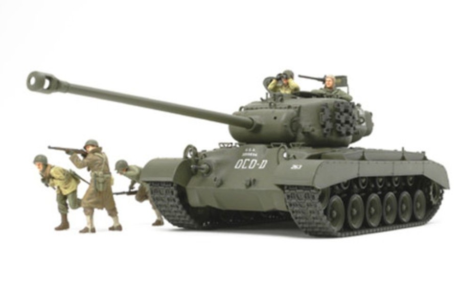 Military | Model & Die-Cast Tamiya Tamiya - 1/35 Us Tank T26E4 Super Pershing Pre-Production Version Plastic Model Kit [35319]