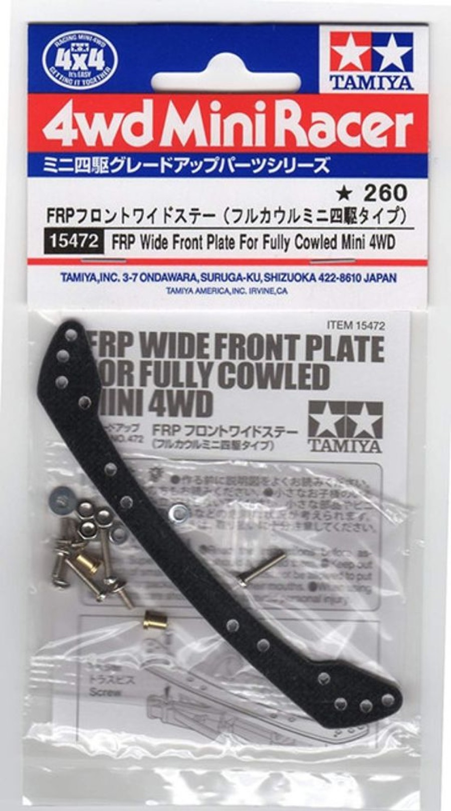 Parts Tamiya Tamiya Mini4Wd Frp Wide F Plate Fully Cowled