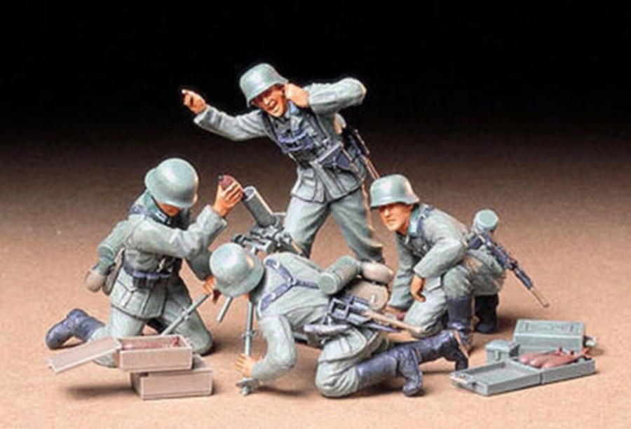 Miniature Figure | Model & Die-Cast Tamiya Tamiya - 1/35 German Mortar Team Set [35193]