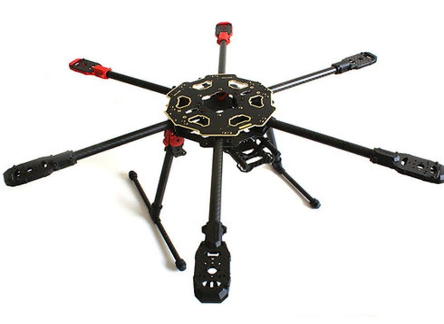 Tarot | Drones/Helis Tarot Tarot 680 Hexacopter Folding Frame 3K Carbon (Kit)