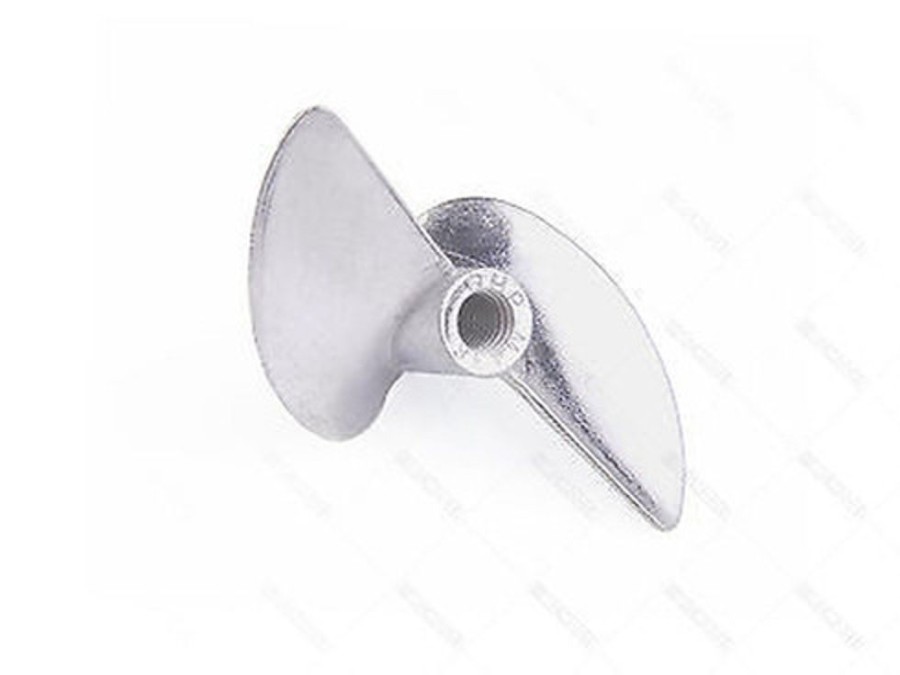 Boat Propellers | Parts Dragon Hobby M438 Alloy Upgrade Propeller W/ Thread Od=38Mm P1.4 2Blade Prop For 4Mm Shaft