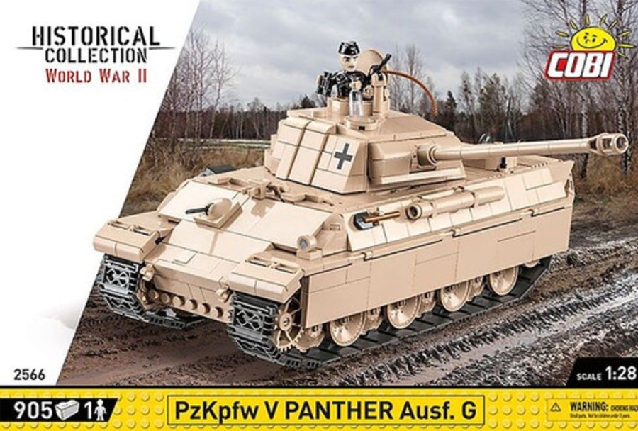 Model & Die-Cast Cobi Cobi-2566 | Hc Wwii /2566/ Pzkpfw V Panther Ausf G 905 Pcs