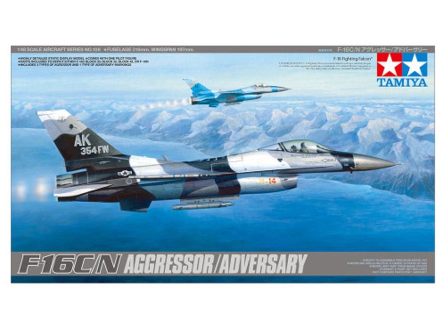 Aircraft | Model & Die-Cast Tamiya Tamiya 1/48 F-16C/N "Aggressor/Adversary" [61106]