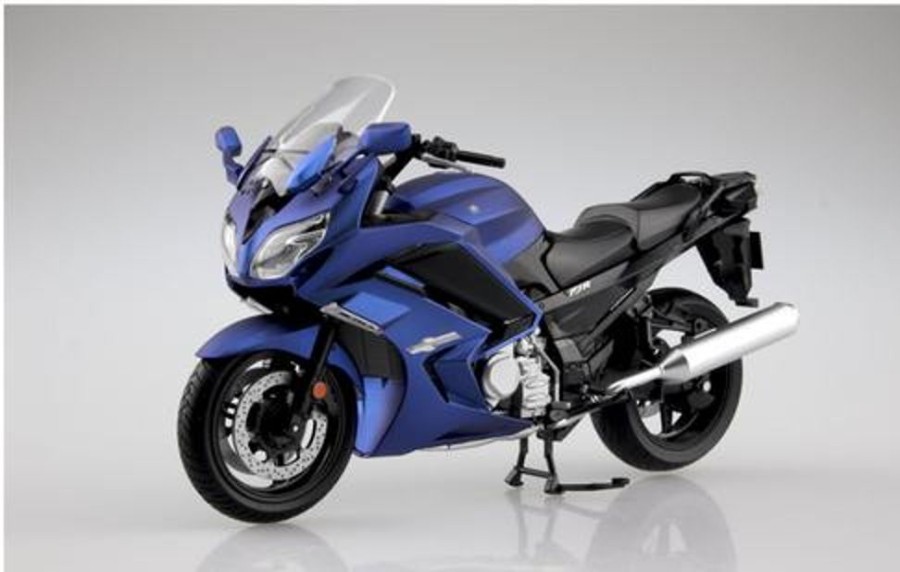 Model & Die-Cast Aoshima Aoshima - 1/12 Diecast Yamaha Yamaha Fjr1300A Mutt Dark Purplish Blue Metallic 1