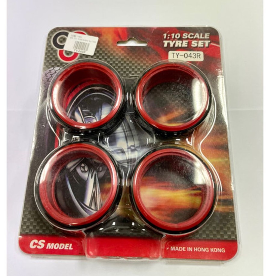 Drift Car Parts | Parts CS model Cs Model Drift Tyres (4Pcs/Pack) With Tread