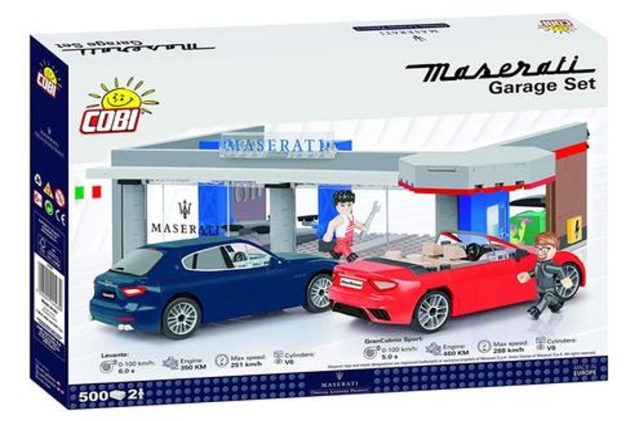 Model & Die-Cast Cobi Cobi 24568 Maserati Garage Set 500Pcs