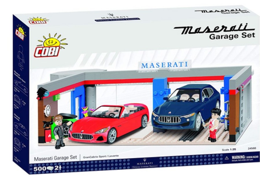 Model & Die-Cast Cobi Cobi 24568 Maserati Garage Set 500Pcs