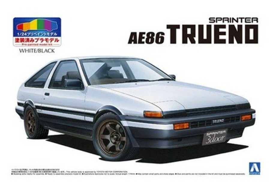 Cars | Model & Die-Cast Aoshima Aoshima - 1/24 Pre-Painted Model Sp Toyota Ae86 Trueno '83