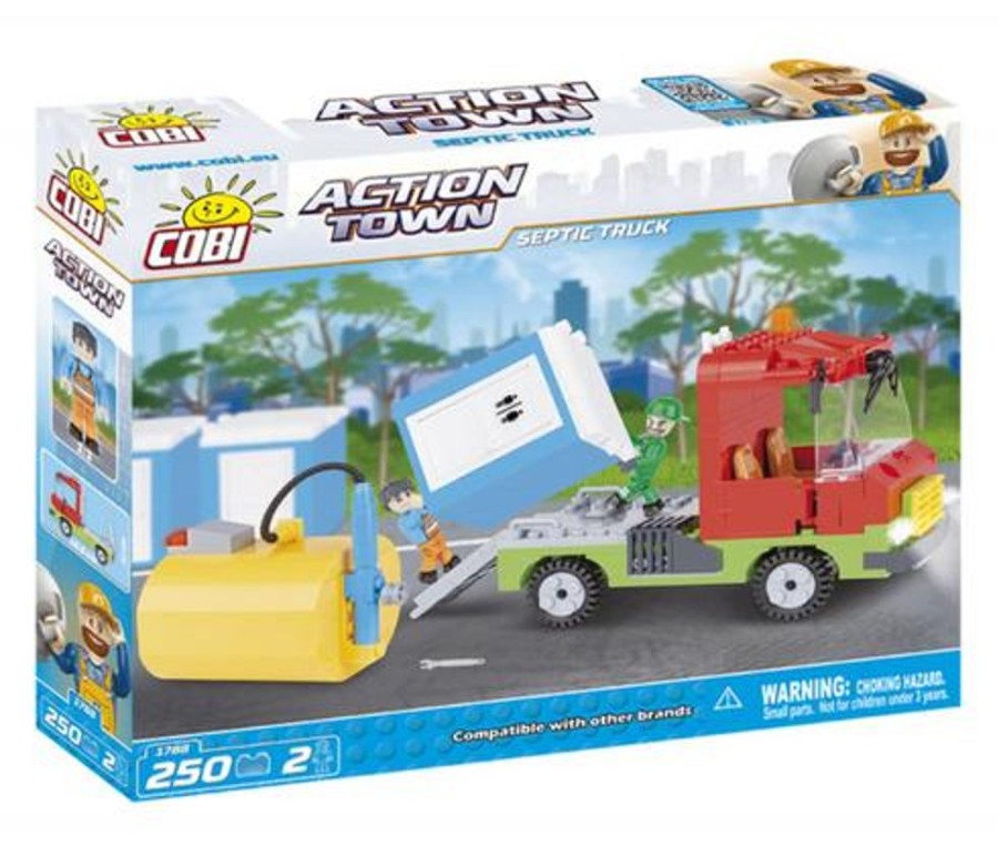 Model & Die-Cast Cobi Cobi - Action Town 1788 Septic Truck 250Pcs