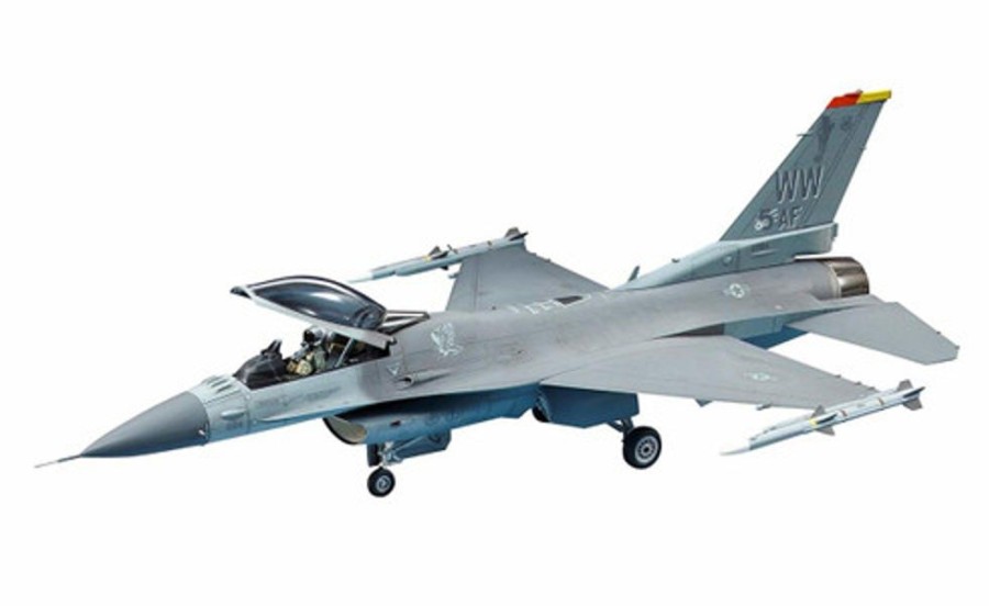 Aircraft | Model & Die-Cast Tamiya Tamiya - 1/72 Lockheed Martin F-16Cj Block 50 Fighting Falcon Plastic Model Kit W/Full Equipment [60788]