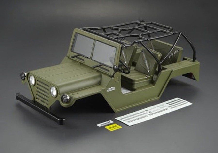 Rc Car Shell & Accessories | Parts KillerBody Killer Body 1/10 Scale Crawler Finished Body Warrior Green (Printed)