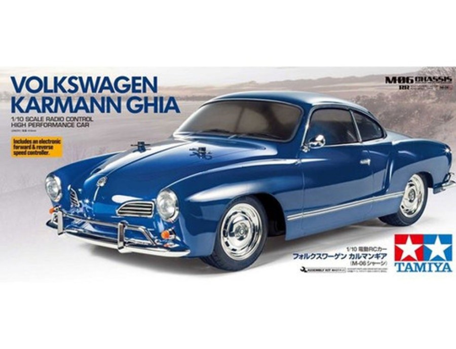 On Road | Cars/Tanks Tamiya Tamiya 1/10 - Vw Karmann Ghia M-06L Chassis [58677] W/ Beginner Ready To Run Combo