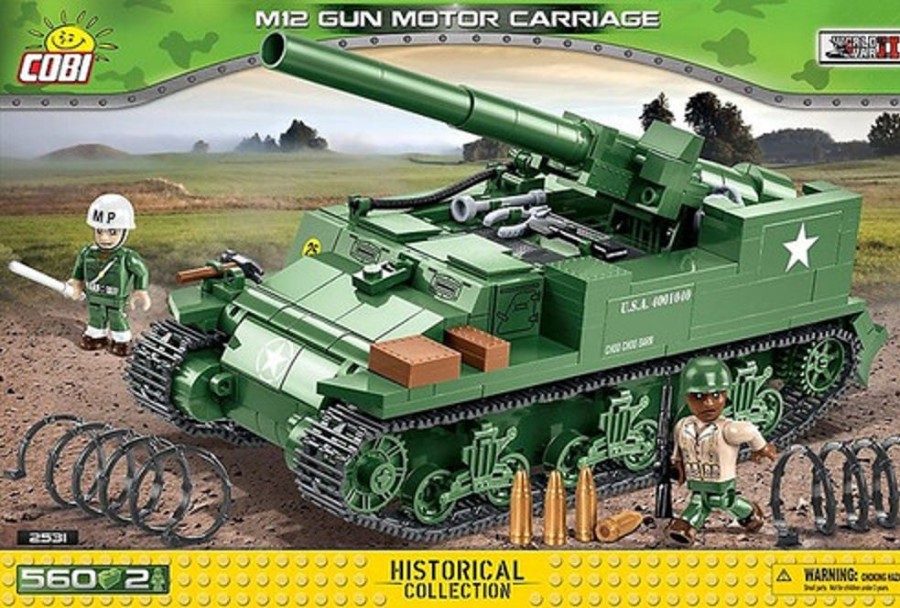 Model & Die-Cast Cobi Cobi-2531 M12 Gun Motor Carriage 560Pcs