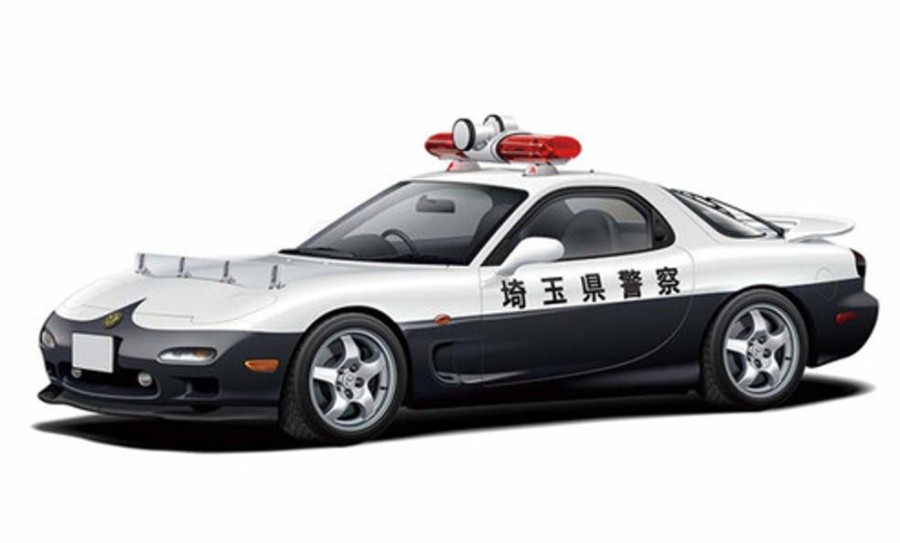 Cars | Model & Die-Cast Aoshima Aoshima - 1/24 The Model Car Sp Mazda Fd3S Rx-7 Radar Police Car '98