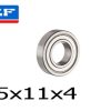 Bearings | Parts SKF Skf Deep Grooved Ball Bearing 5X11X4 Shielded ( 2 Pcs)