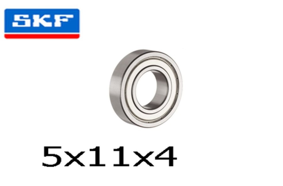 Bearings | Parts SKF Skf Deep Grooved Ball Bearing 5X11X4 Shielded ( 2 Pcs)