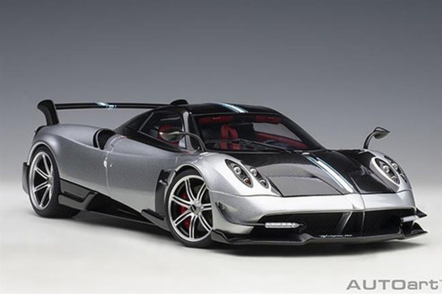 Model & Die-Cast AUTOart Aut 78278 Autoart 1/18 Pagani Huayra Bc (Grigio Mercurio/Carbon)