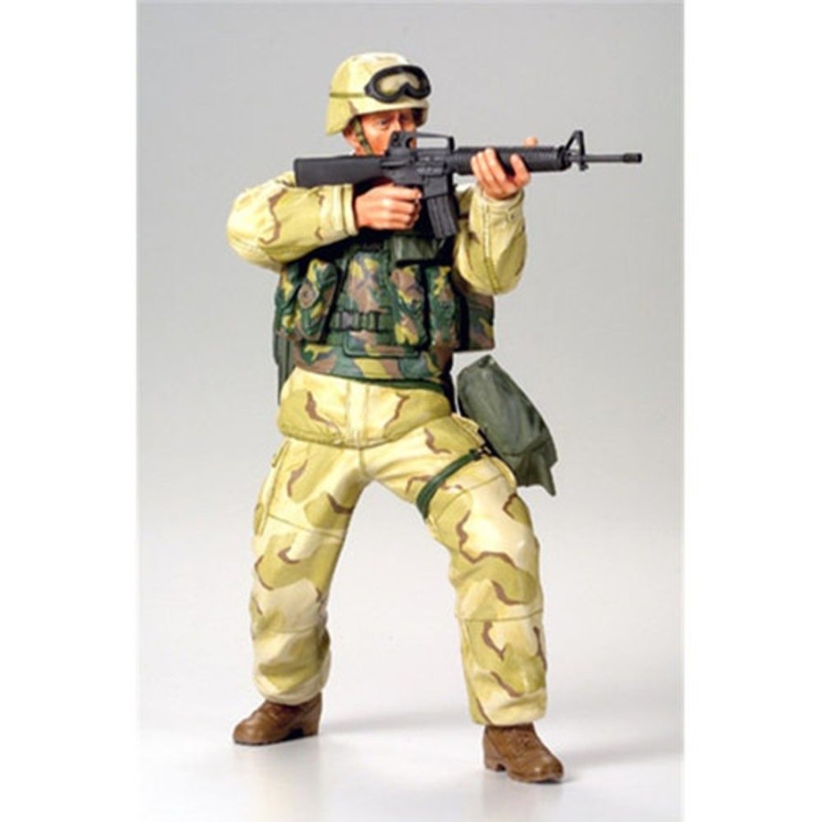 Miniature Figure | Model & Die-Cast Tamiya Tamiya - 1/16 Modern Us Infantryman - Desert Uniform [36308]