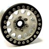 Crawler Accessories | Parts Hobby Station Hobby Station Alloy Beadlock Wheels 1.9 Silver (X2)