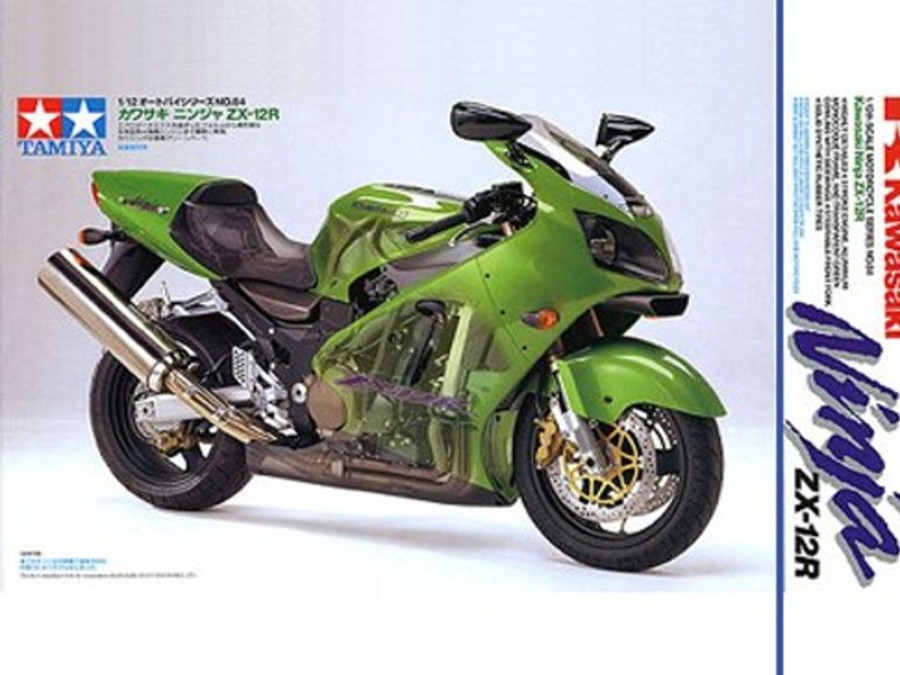 Bikes | Model & Die-Cast Tamiya Tamiya - 1/12 Kawasaki Ninja Zx-12R Plastic Model Kit [14084]