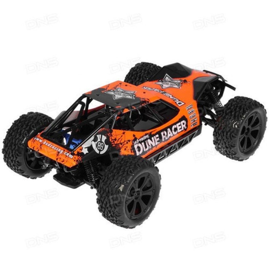 Off-Road | Cars/Tanks BSD Bsd Bs218T Dune Racer 1/10 4Wd Brushed Rtr Truggy Orange Colour